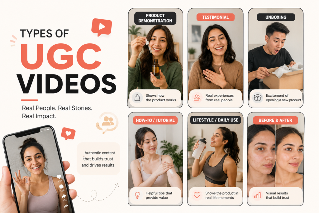 Types of UGC Videos