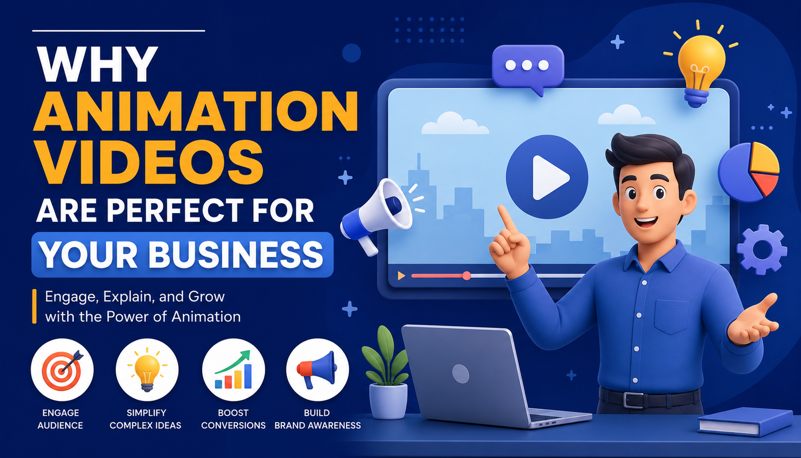 Why Animation Videos Are Perfect for Your Business