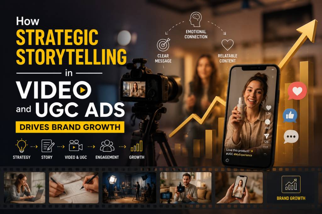 How Strategic Storytelling in Video and UGC Ads Drives Brand Growth