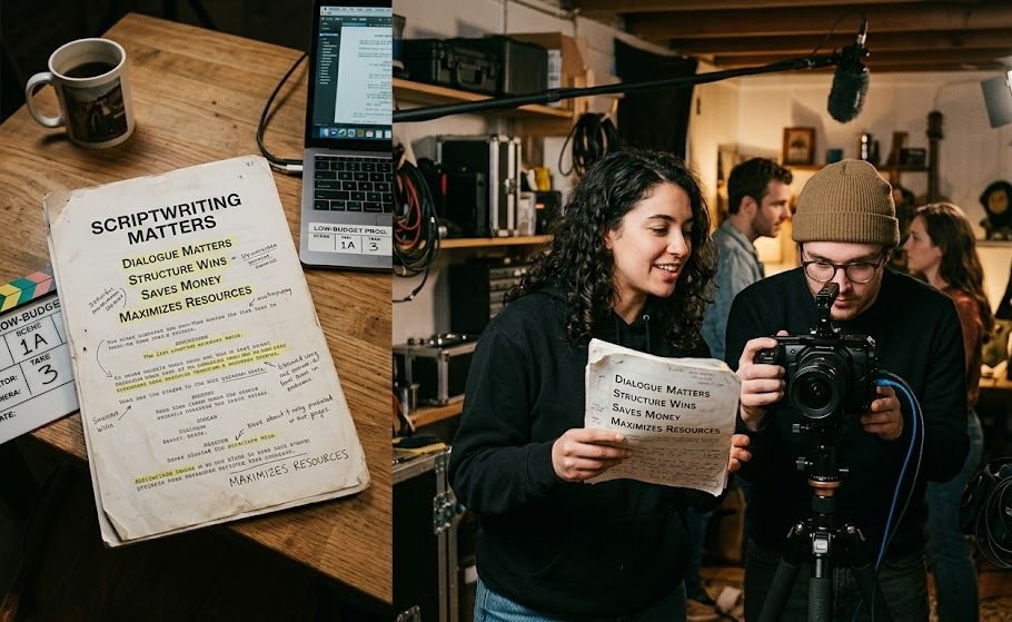 Why Scriptwriting Matters in Low-Budget Video Production: Tips For Writing Scripts