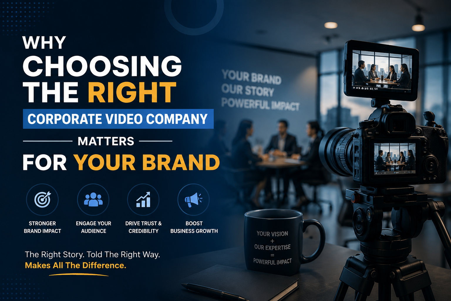Why Choosing the Right Corporate Video Company Matters for Your Brand